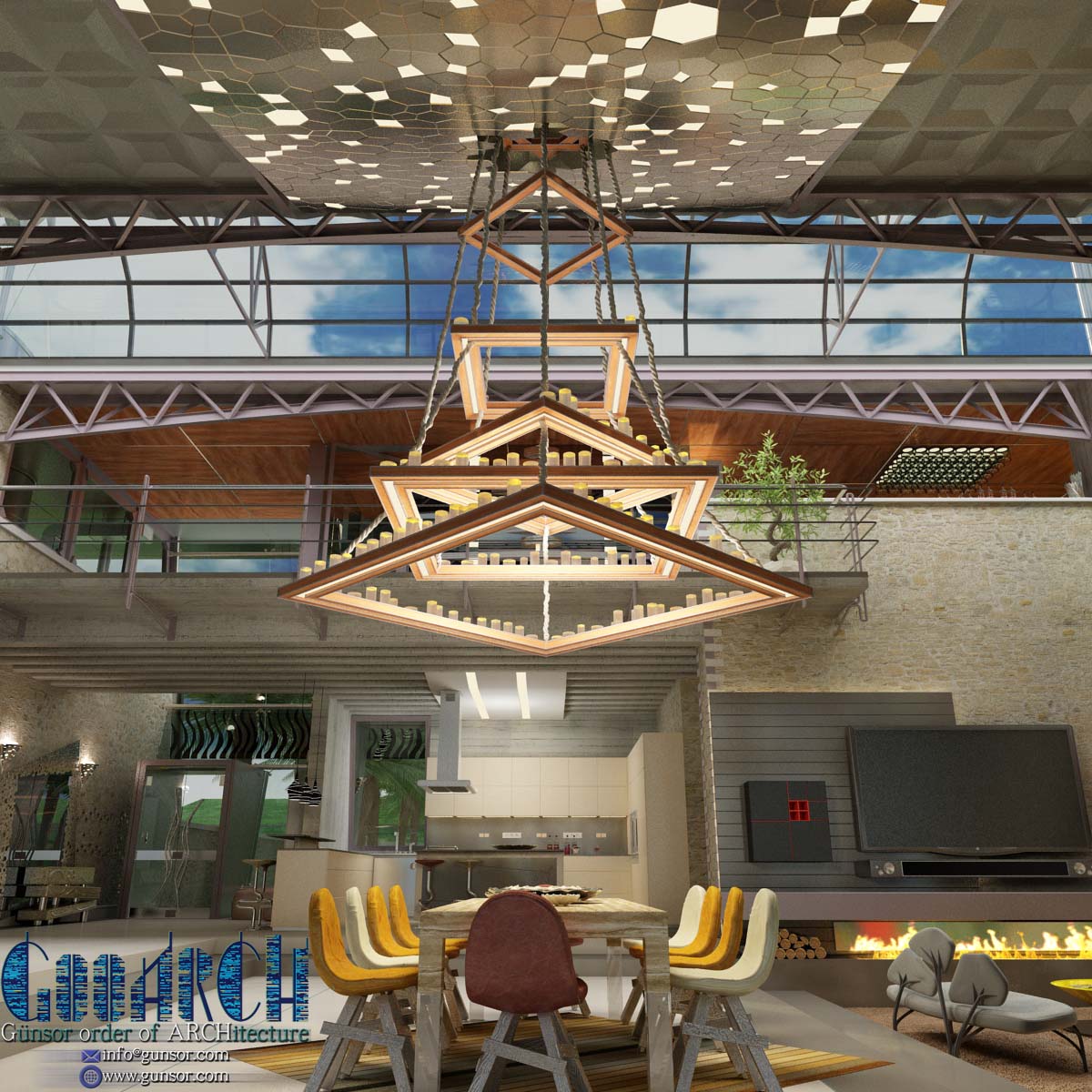 All 3d Models and Architectural Design / Tum 3d Modeller ve Mimari Tasarim-- S. Korhan Günsor Mimarlik (c)