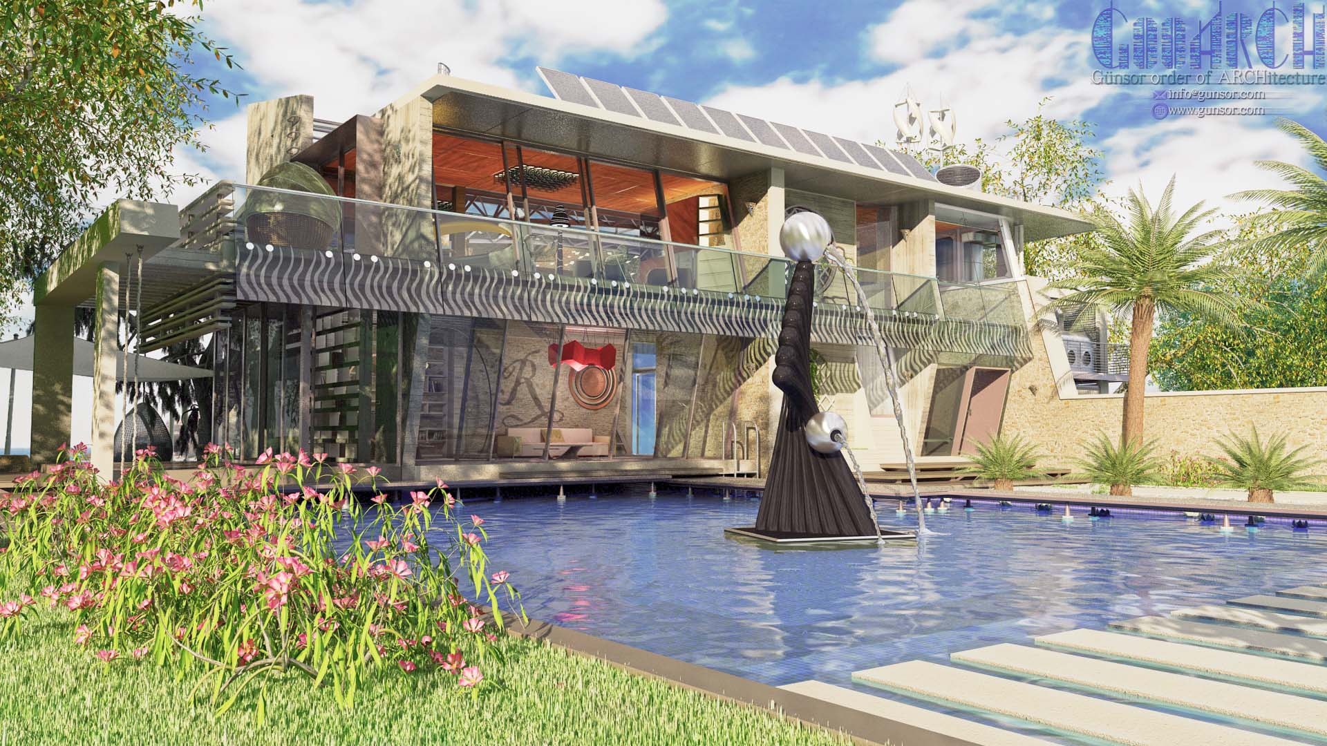 All 3d Models and Architectural Design / Tum 3d Modeller ve Mimari Tasarim-- S. Korhan Günsor Mimarlik (c)