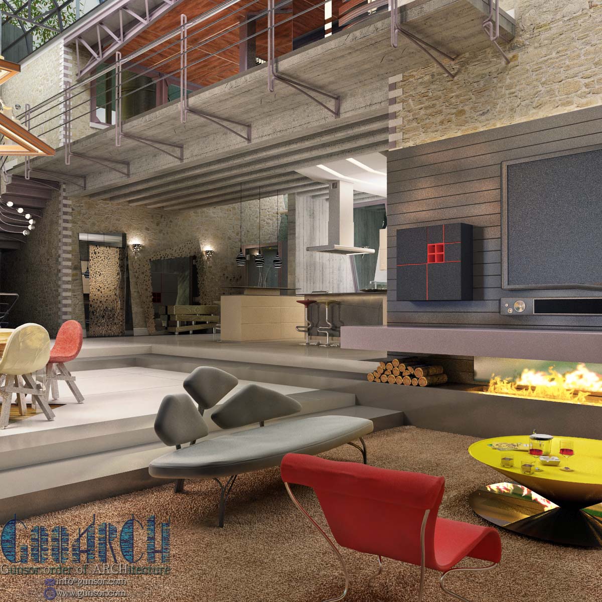 All 3d Models and Architectural Design / Tum 3d Modeller ve Mimari Tasarim-- S. Korhan Günsor Mimarlik (c)