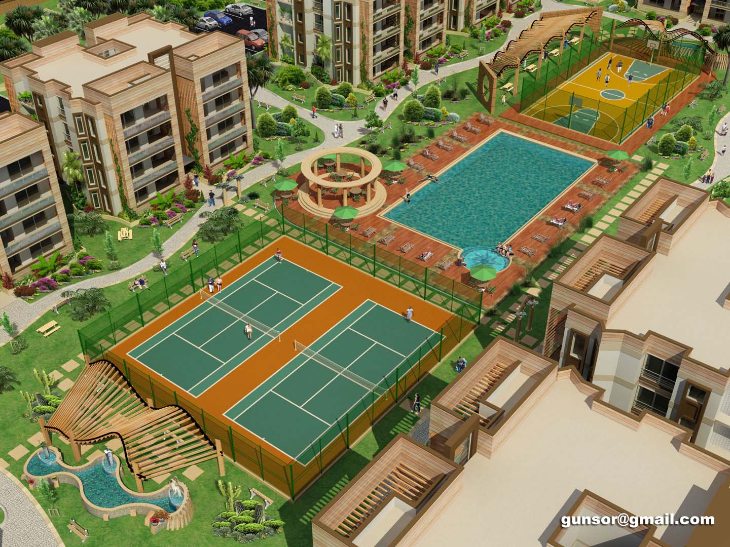 2009_Facade, Landscape Design / Cephe, Peyzaj ve Cevre Duzenleme