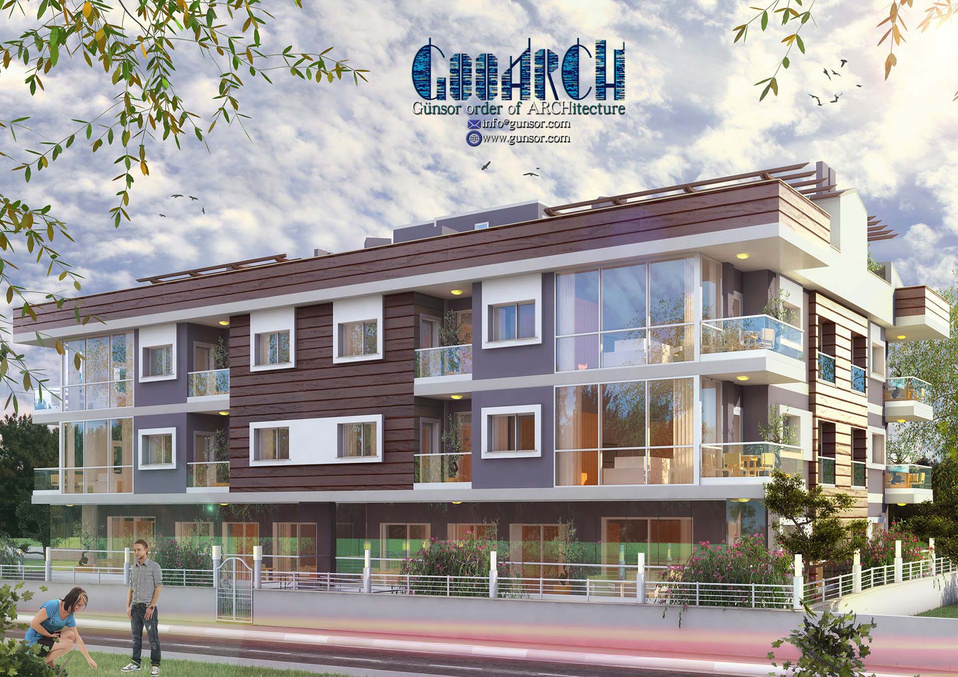 Perspective 3D -- S. Korhan Günsor 1z Mimarlik (c)