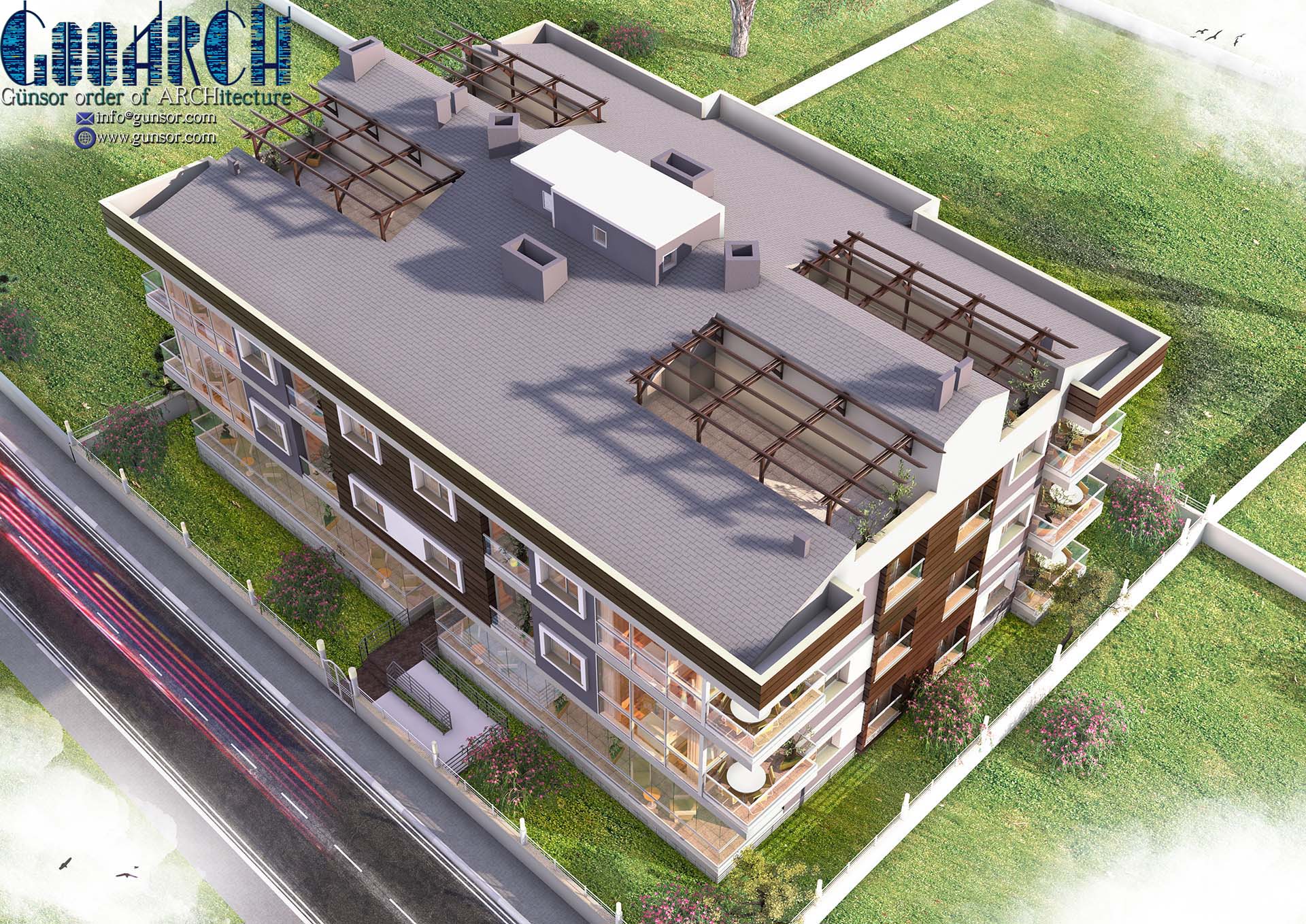 Perspective 3D -- S. Korhan Günsor 1z Mimarlik (c)