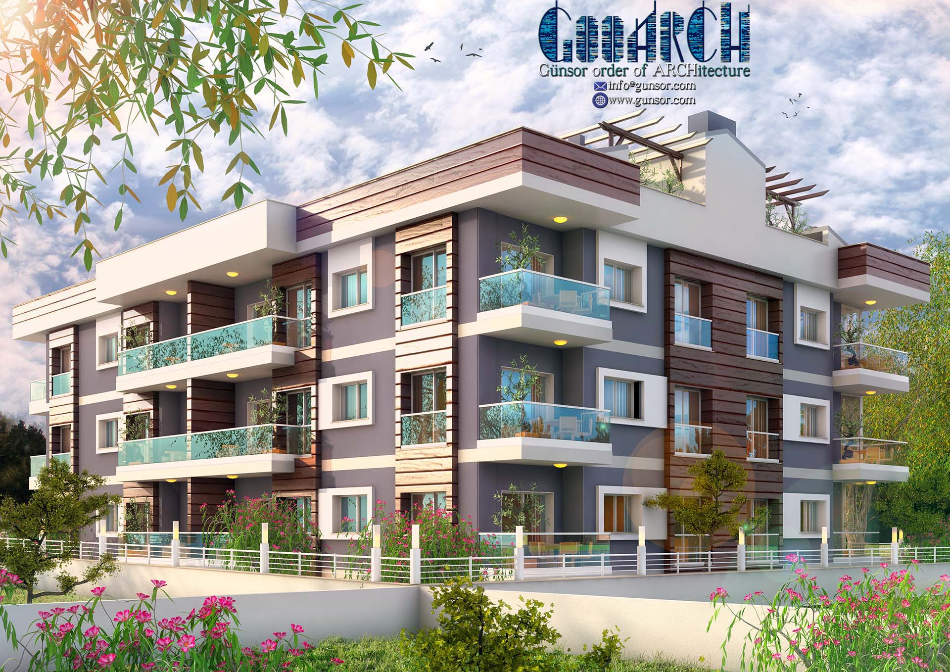 Perspective 3D -- S. Korhan Günsor 1z Mimarlik (c)